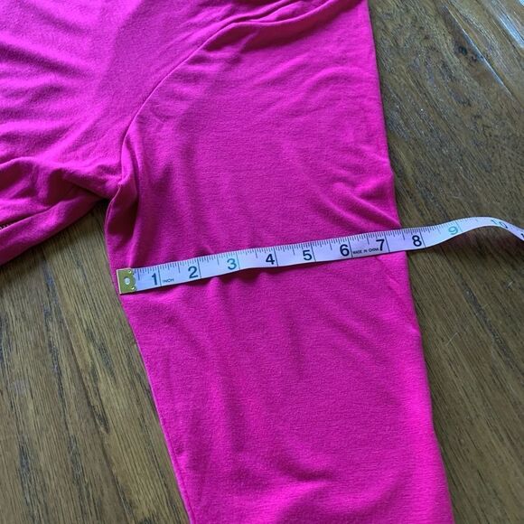 Kate & Mallory Zipper Pink Tunic Dress/Top - Picture 12 of 14